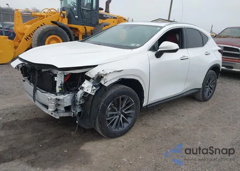 2025 Lexus Nx 350 z USA, uszkodzony, nr VIN 2T2AGCEZ3SC086448